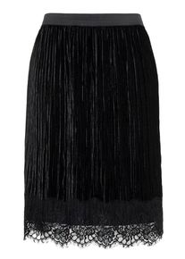 Ulla Popken, Damen Rock, Schwarz