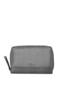 s.Oliver RED LABEL, Damen Wallet, Grau / Schwarz