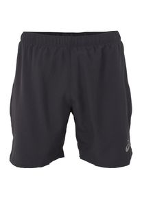 asics, Herren Sport-Hose 'SILVER 7IN 2-IN-1 SHORT', Dunkelgrau