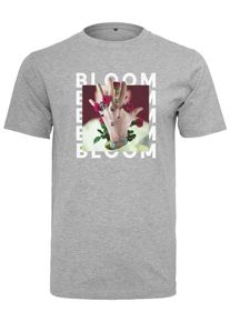 Mister Tee, Herren T-Shirt 'MGK Bloom', Graumeliert / Mischfarben