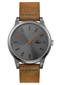 Lacoste, Herren Uhr 'Kyoto 2010968', Braun / Silbergrau
