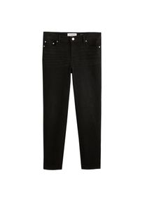 Violeta by Mango, Damen Jeans 'Irene', Black Denim