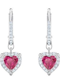 Swarovski, Damen Ohrstecker 'One', Silber