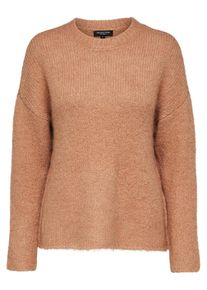 Selected Femme, Damen Strickpullover, Camel