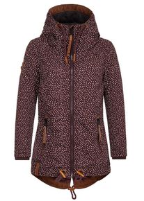 Naketano, Damen Jacke 'Reitsport Forever', Beere / Weiß