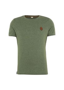 Naketano, Herren T-Shirt 'Halim Trabando', Grasgr&uuml;n