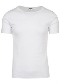 Urban Classics, Herren Tee 'Seamless', Wei&szlig;