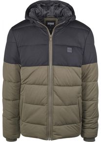 Urban Classics, Herren Jacke, Oliv / Schwarz
