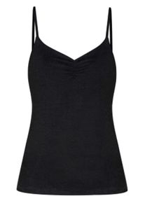 YOGISTAR.COM, Damen Spaghetti-top, Schwarz