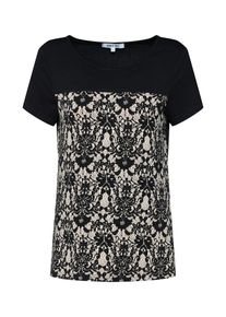 ABOUT YOU, Damen Shirt 'Zoe', Nude / Schwarz