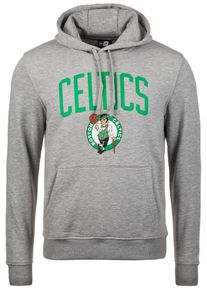 New Era, Herren 'NBA Boston Celtics Logo' Kapuzenpullover , Grau / Gr&uuml;nmeliert