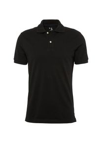 GAP, Herren Poloshirt 'PIQUE', Schwarz