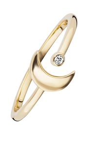 CAI Ca&iuml;, Damen Fingerring 'Halbmond, moon & stars, C7360R/90/03', Gold
