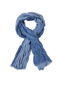s.Oliver RED LABEL, Herren Schal, Rauchblau / Royalblau