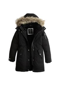 Hollister, Damen Parka 'LD18-ELEVATED DOWN PARKA', Schwarz