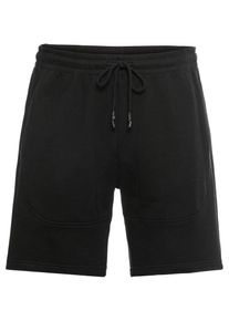 Urban Classics, Herren Kurze Sweatpants 'Terry Shorts', Schwarz