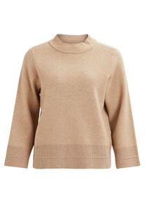 Vila, Damen Strickpullover, Camel