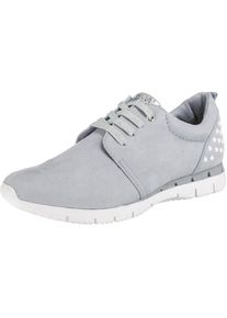 Marco Tozzi, Damen Sneakers, Hellblau / Wei&szlig;