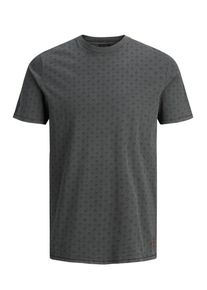 Jack & Jones JACK & JONES, Herren T-Shirt, Basaltgrau / Schwarz