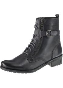 Caprice, Damen Schn&uuml;rstiefeletten, Dunkelgrau