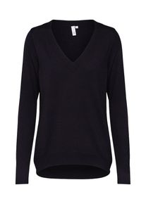 Q/S Designed By, Damen Pullover, Schwarz