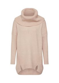 ABOUT YOU, Damen Pullover 'Franka', Beige / Hellbraun
