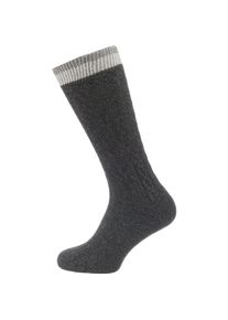 s.Oliver RED LABEL, Damen Kniestr&uuml;mpfe, Grau / Dunkelgrau / Wei&szlig;