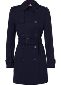 Tommy Hilfiger, Damen Trenchcoat, Kobaltblau