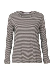 EDC by Esprit, Damen Langarmshirt, Grau / Hellgrau