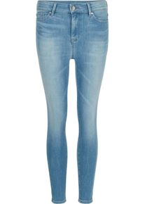 Tommy Hilfiger, Damen Jeans 'HARLEM HW CROPPED EVANA', Hellblau