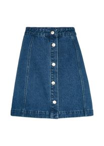 EDITED, Damen Denim Rock 'Tilda', Blue Denim