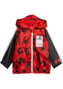 adidas Performance, Jacke 'Spiderman', Rot / Schwarz / Wei&szlig;