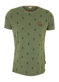 Naketano, Herren T-Shirt 'El Master Del Buscho', Hellgr&uuml;n