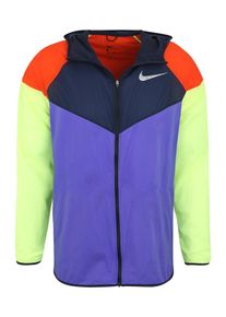 Nike, Herren Sport-Jacke 'M NK WINDRUNNER', Limette / Lila / Schwarz