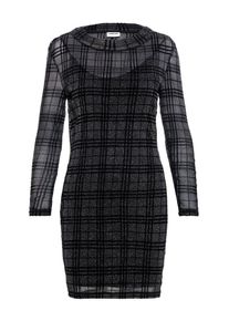 Noisy may, Damen Kleid, Schwarz / Silber