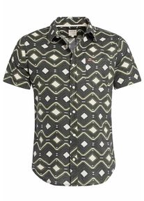 Khujo, Herren Hemd 'Sinco', Gr&uuml;n / Oliv / Dunkelgr&uuml;n