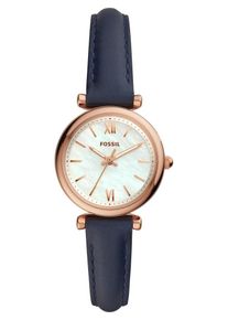 Fossil, Damen Uhr 'ES4502', Kobaltblau / Rosegold / Weiß