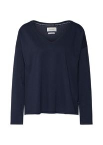 Marc O'Polo Marc O'Polo DENIM, Damen Langarmshirt, Nachtblau