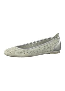 Marco Tozzi, Damen Ballerinas, Beige / Grau