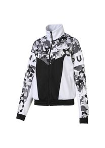 Puma, Damen Trainingsjacke 'Xtg 94 Track', Hellgrau / Dunkelgrau / Schwarz / Weiß