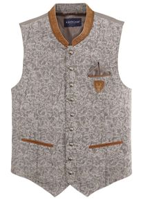 Kr&uuml;ger Buam Kr&uuml;ger Buam, Herren Trachtengilet, Braun / Grau