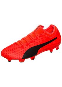 Puma, Herren Fußballschuhe 'evoPOWER Vigor 3 3D FG' , Neonrot / Schwarz