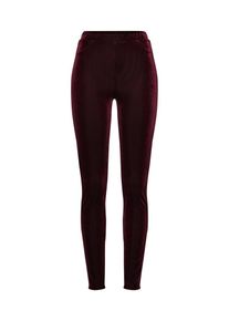 Vila, Damen Hose 'SHAJA CORDEROY', Weinrot