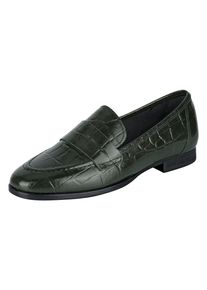 Heine, Damen Slipper, Grasgr&uuml;n