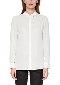 s.Oliver BLACK LABEL, Damen Bluse, Wei&szlig;