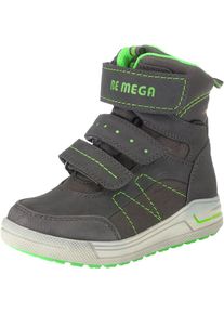 BE MEGA, Winterstiefel, Grau / Limette