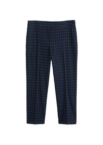 Violeta by Mango, Damen Hose 'Megan', Ultramarinblau / Taubenblau