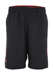 Under Armour, Herren Shorts 'Woven Graphic', Rot / Schwarz