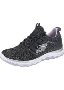 Skechers, M&auml;dchen Sneaker, Lila / Schwarzmeliert