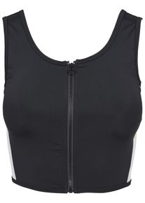 Urban Classics, Damen Tanktop, Gelb / Schwarz / Weiß